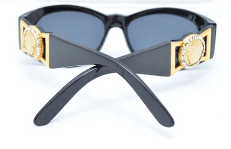 Versace Gold Medusa Sunglasses 